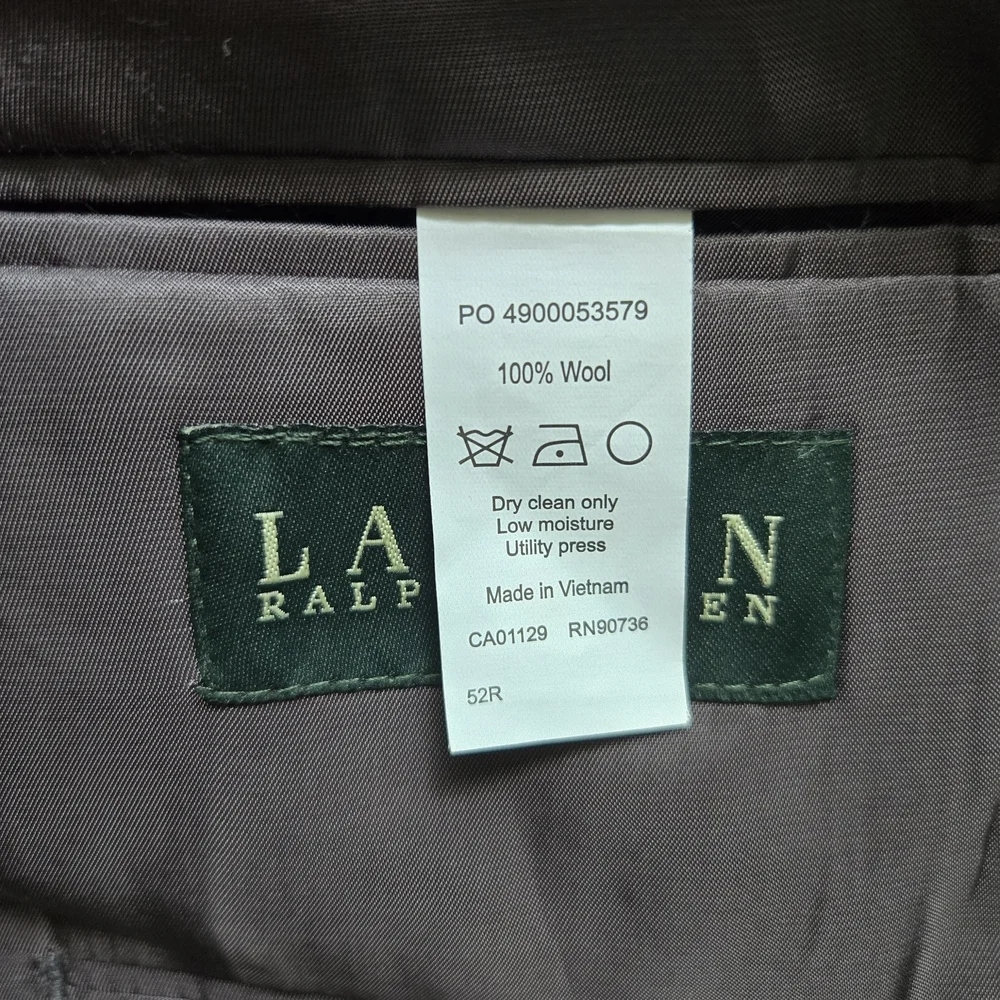 Polo Ralph Lauren 100% Wool Suit Jacket Blazer – Classic Fit‎ – 42R